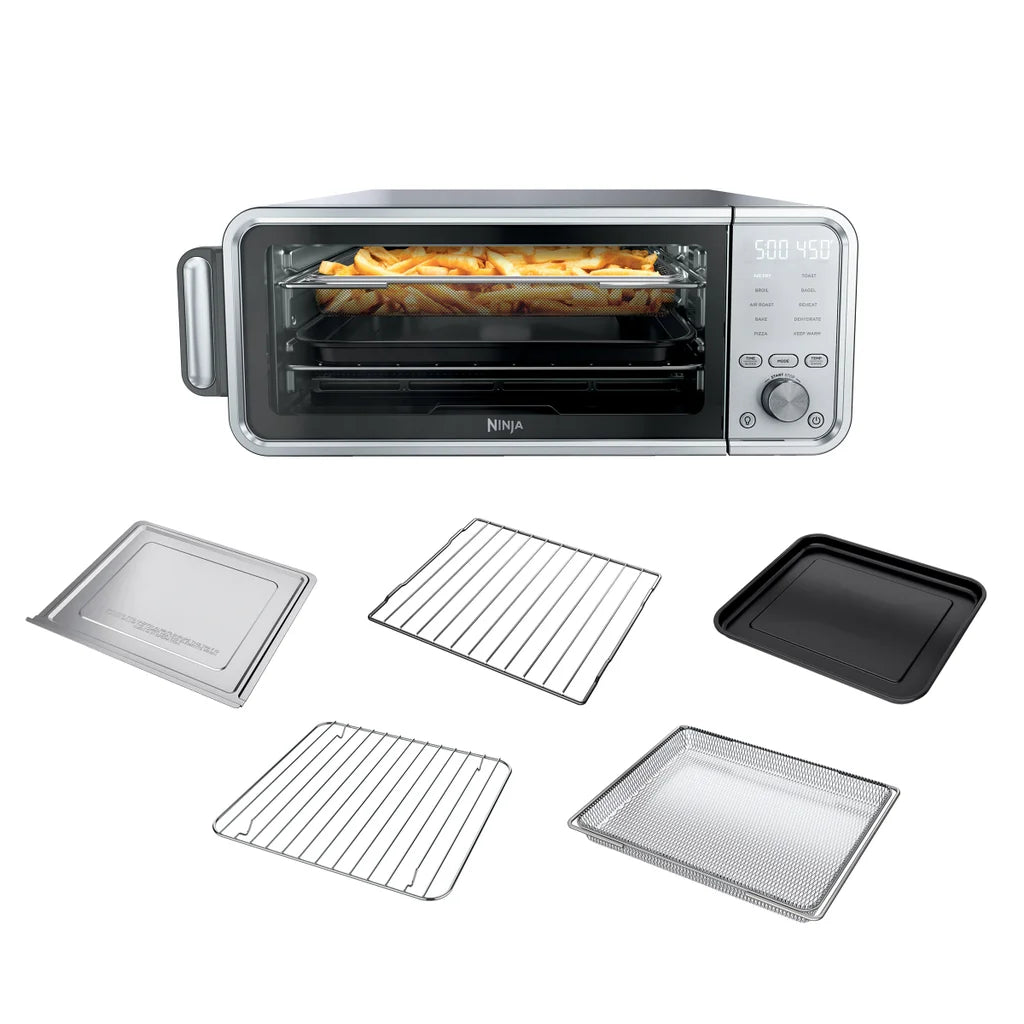 Ninja Flip 10-in-1 Toaster Oven & Air Fryer with Added Broil Rack