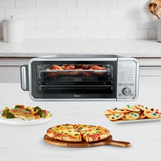 Ninja Flip 10-in-1 Toaster Oven & Air Fryer with Added Broil Rack